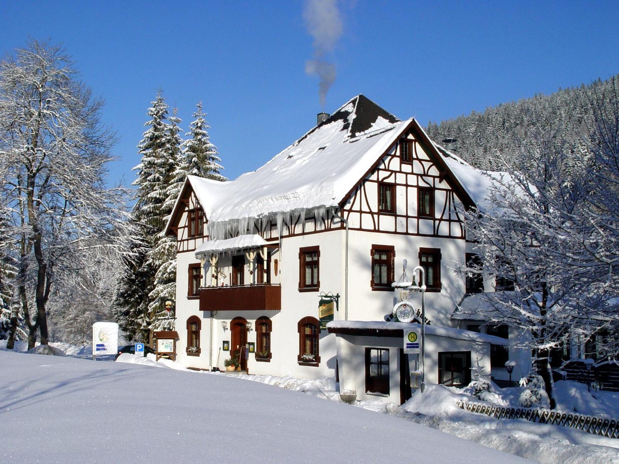 Gasthof Und Pension Hammerschaenke Wildenthal Luaran gambar